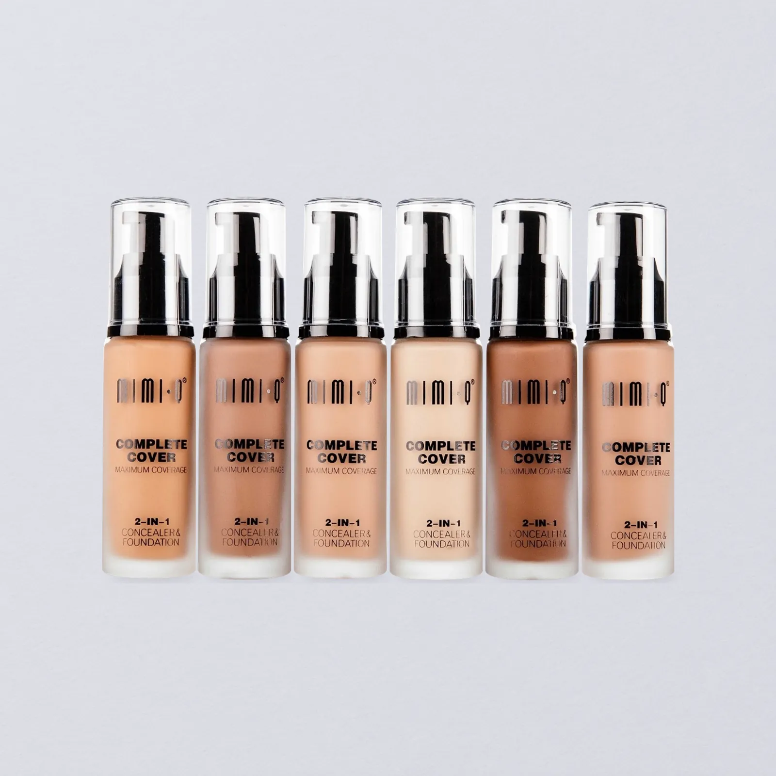 MIMIQ Complete Cover Foundation range
